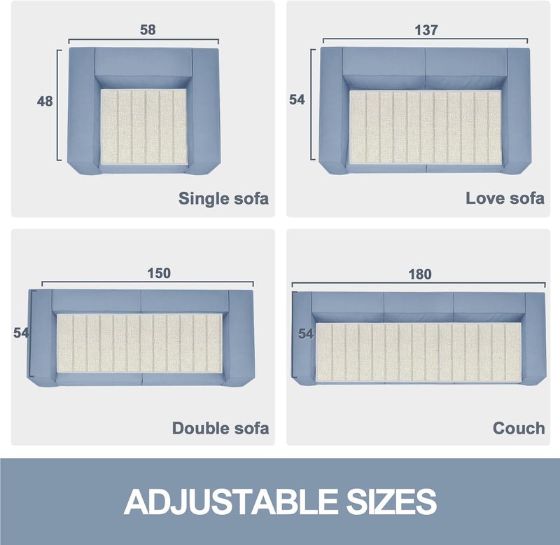 VERONLY Heavy Duty Couch Cushion Support Board to Fix Sagging Sofas, 20 x 67 Sofa, Thick Plywood Boards Add Strong Seat Supports, Replacement Stuffing Under Couches, Extend Life - Image 5